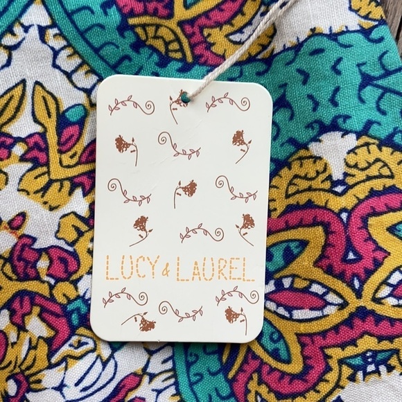 Lucy & Laurel Skirt Linen Size 2 NWT - Picture 8 of 8